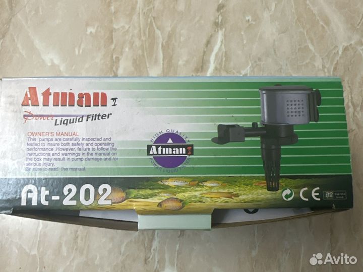 Погружая помпа циркуляции Atman AT-202