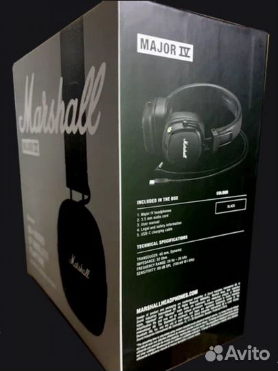 Наушники Marshall Major IV bluetooth оригинал