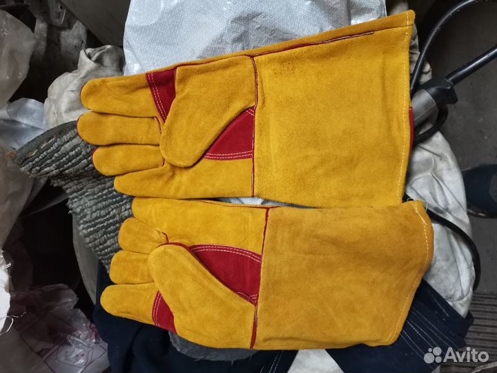 Краги русские львы утепленные