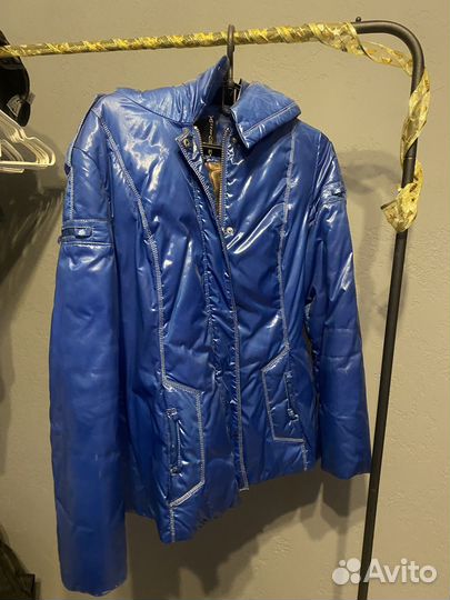 Пуховик Синий с дефектом