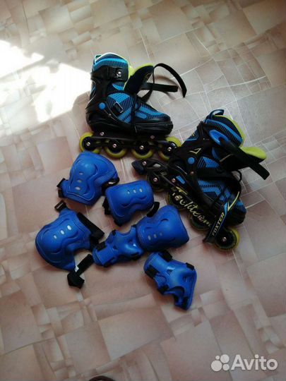 Роликовые коньки детские раздвижные