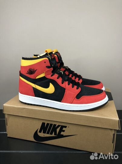 Jordan 1 High Zoom cmft Chile Red (10.5us - 43.5ру