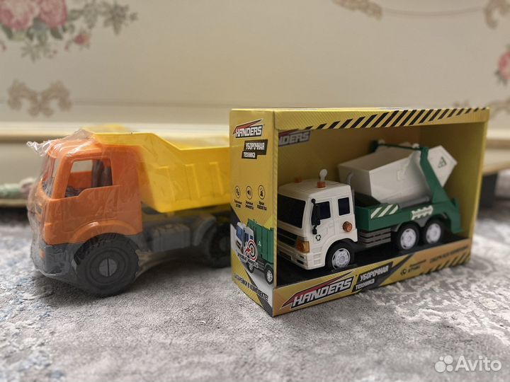 Детские машинки игрушки грузовик