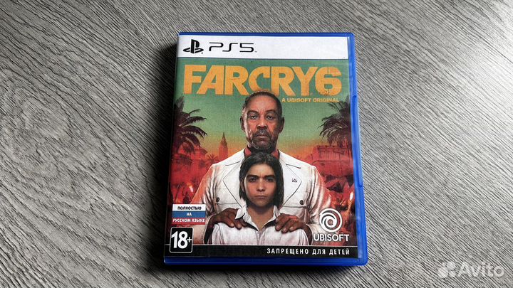 Far cry 6 ps5 обложка с дефектом