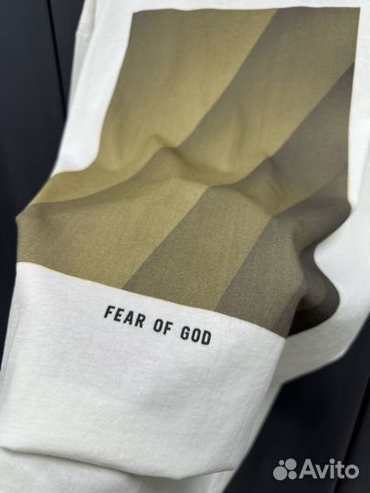 Футболка essentials Fear of god oversize (унисекс)