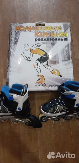 Роликовые коньки раздвижные (ролики)