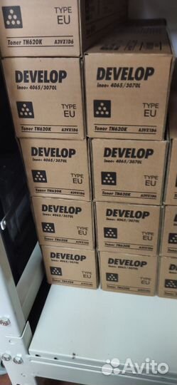 Тонер TN-619 C,M,Y,K Konica Minolta. Оригинальный