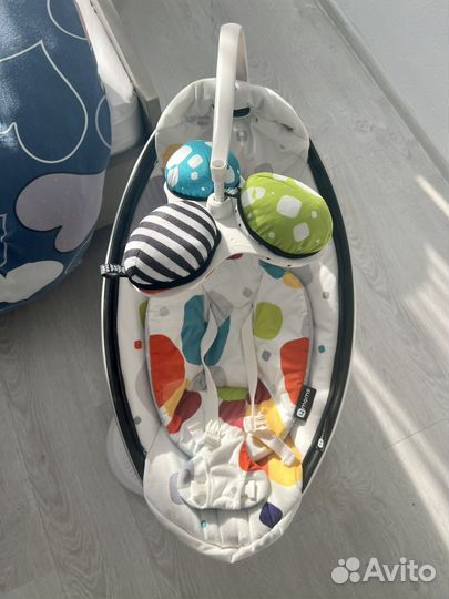 Детские электронные качели шезлонг 4moms