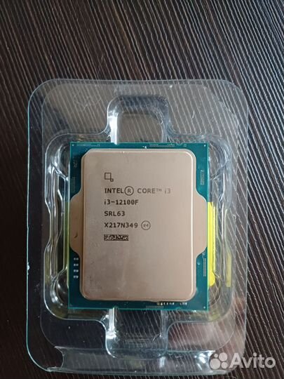 Процессор intel core i3 12100f