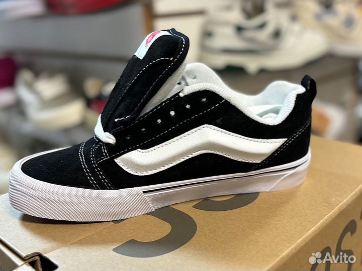 Кеды vans knu skool дутыши premium