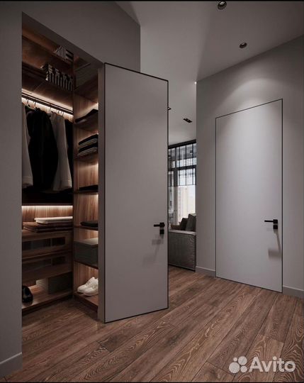 Скрытые двери invisible