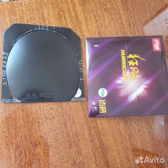 Накладка на ракетку для настольного тенниса б\у