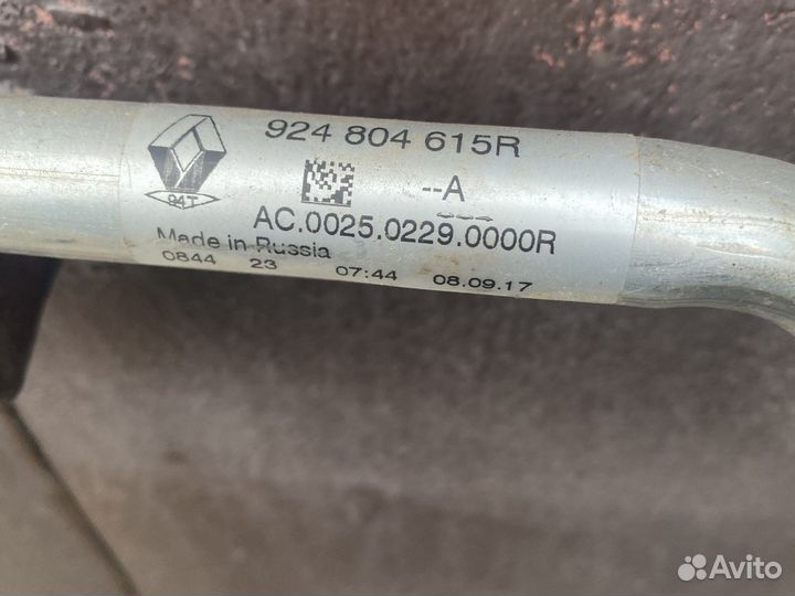 Трубка кондиционера renault