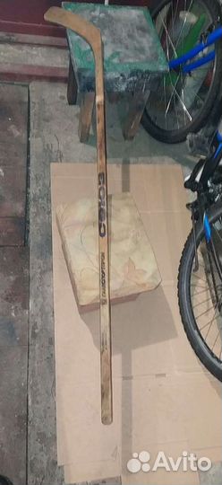 Клюшка и шлем СССР