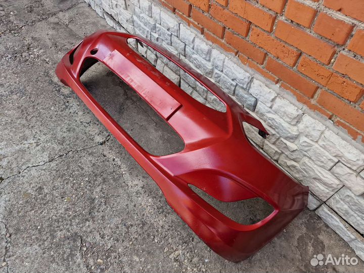 Бампер на hyundai solaris