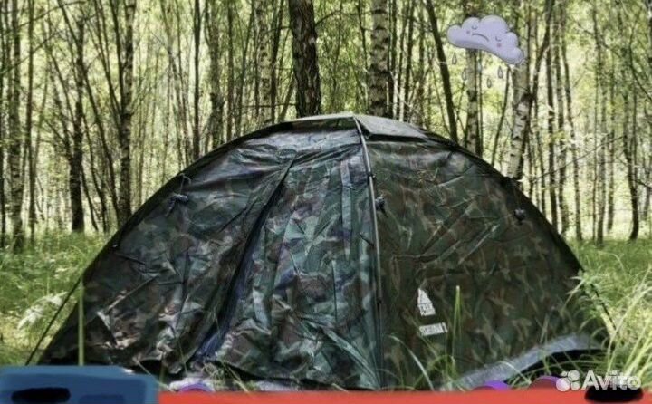 Палатка 3 местная с быстрой установкой автомат