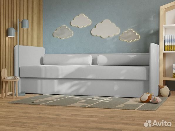 Софа Соната с ПМ, матрасом, ящиком