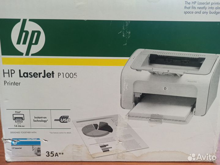 Принтер hp laserjet p1005