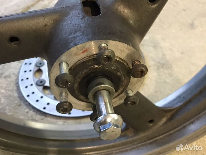 Yamaha srx 400 колесо в сборе