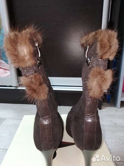 Сапоги женские зимние натуральные 39 размер