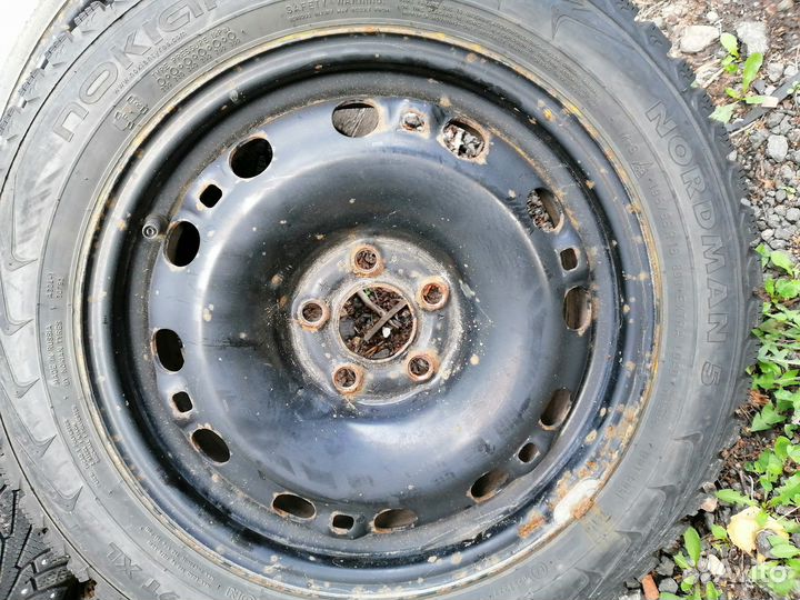 R15 Nokian Tyres Nordman 5 195/55, PCD 5x100 DIA 57.1