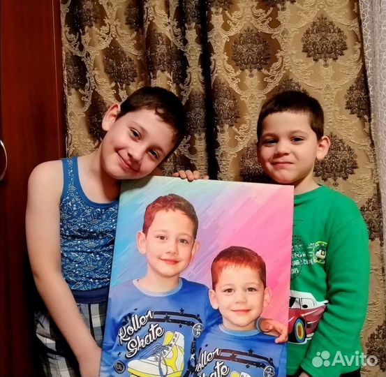 Печать на холсте