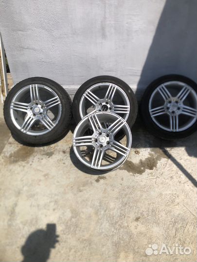 Литые диски с резиной r18