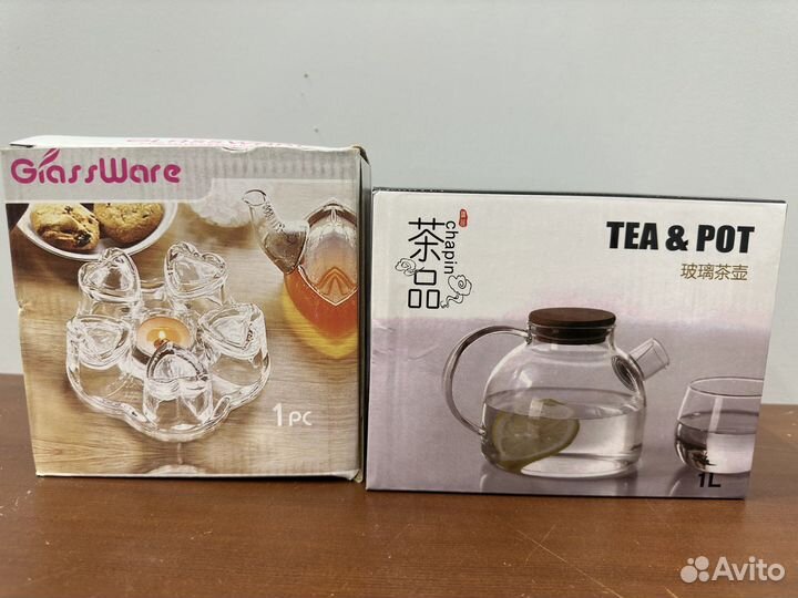 Чайник Tea&Pot (1л) с подставкой