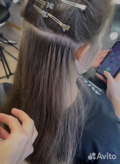 Наращивание волос