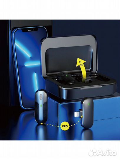 Беспроводной микрофон WiWU WI-WM002 для iPhone