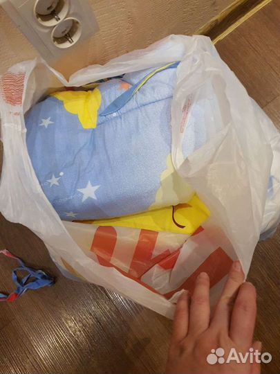 Бортики мягкие в кроватку, комплект