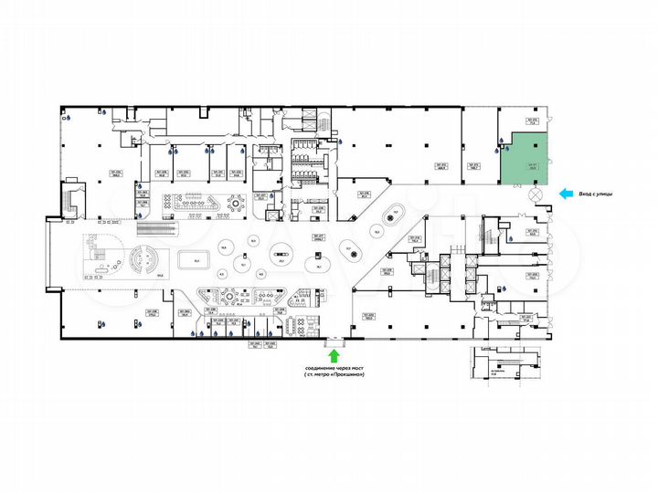 Сдам торговое помещение, 116.4 м²