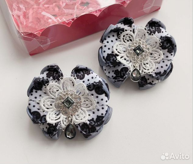 Резинка, заколка, бант. Украшение в прическу