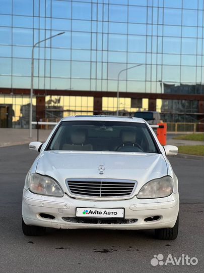 Mercedes-Benz S-класс 3.2 AT, 1999, 250 000 км