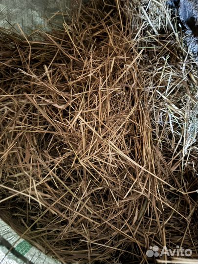 Сено в мешках