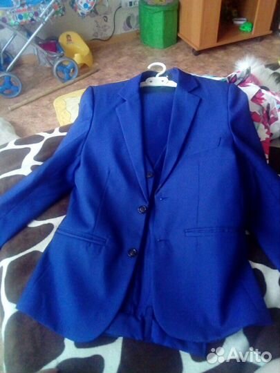 Костюм тройка рост 140