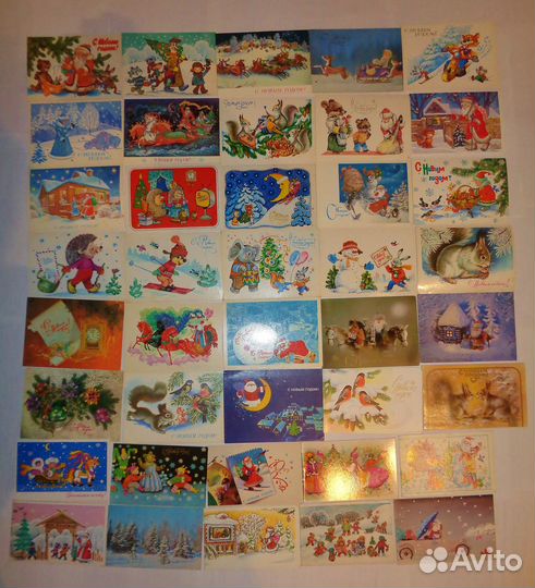 Открытки СССР чистые