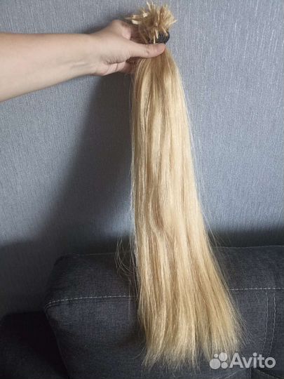 Волосы для наращивания натуральные бу