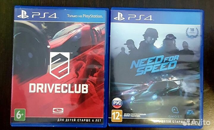 Диски игры для ps4