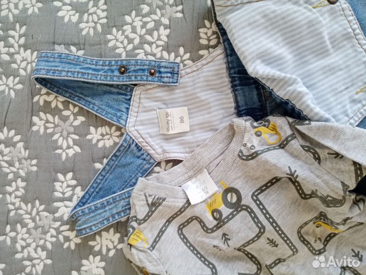 Вещи пакетом на мальчика 74