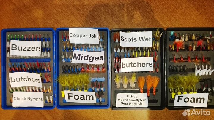 Нахлыст. Мушки Шотландские