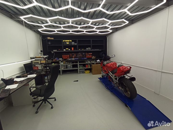 Модульное LED освещение соты и другие рисунки