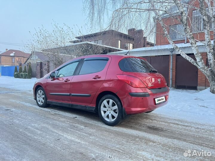 Peugeot 308 1.6 AT, 2008, 183 000 км