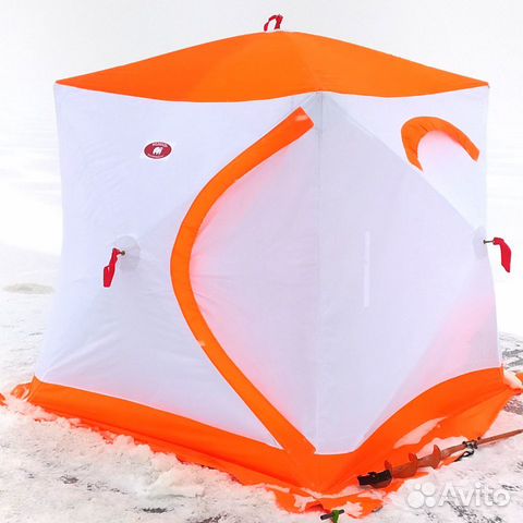 Палатка для зимней рыбалки медведь куб объявление продам