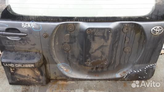 Дверь 3-5 toyota land cruiser prado J120 (BEA05GF0