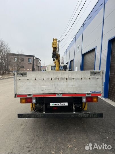 Бортовой грузовик Hyundai HD78 с КМУ Soosan, 2011