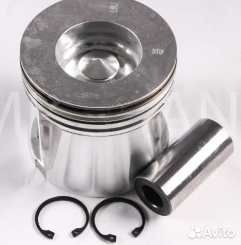 Поршень (с пальцем и стопорными кольцами) RE59279