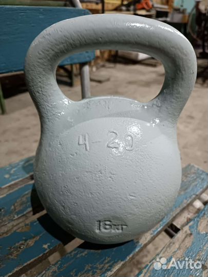 Гиря чугунная 16 кг