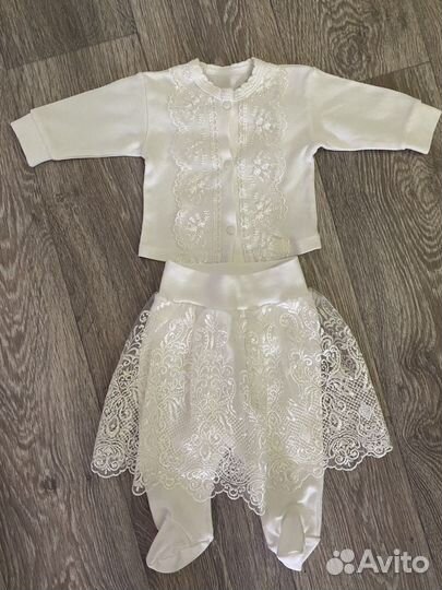 Комплект на выписку для девочки