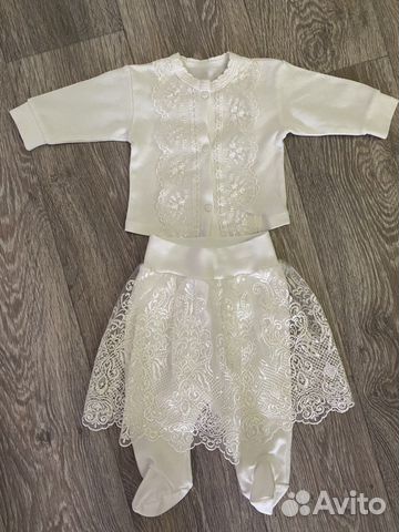 Комплект на выписку для девочки